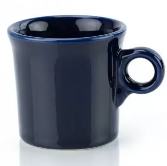 Vintage Cobalt Blue Fiestaware Fiesta Java Coffee Tom & Jerry Mug Cup - Picture 1 of 2